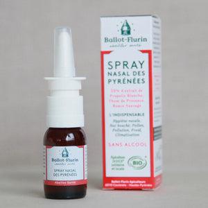 Ballot-Flurin Nasal Spray | organic nasal spray with propolis - SAAR SOLEARES