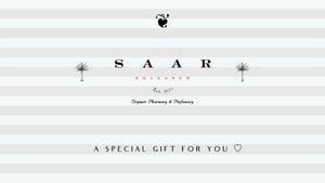 SAAR SOLEARES E-Gift Card | A gift for someone special - SAAR SOLEARES